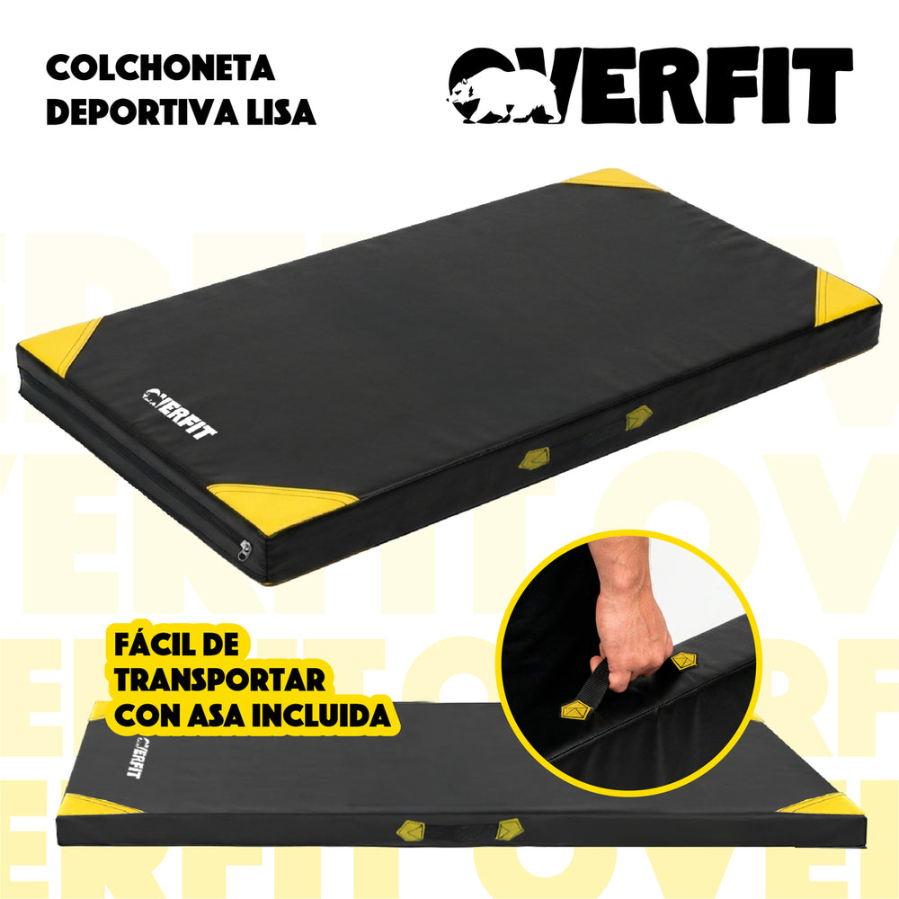 Colchoneta Deportiva Lisa Overfit 50mm Ejercicios Abdominal