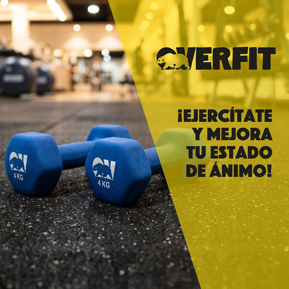 Mancuerna 4kg Neopreno Overfit - Detalle 3