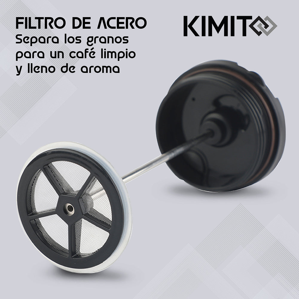 Prensa Francesa Portatil Kimito 500 Ml Cafetera travel