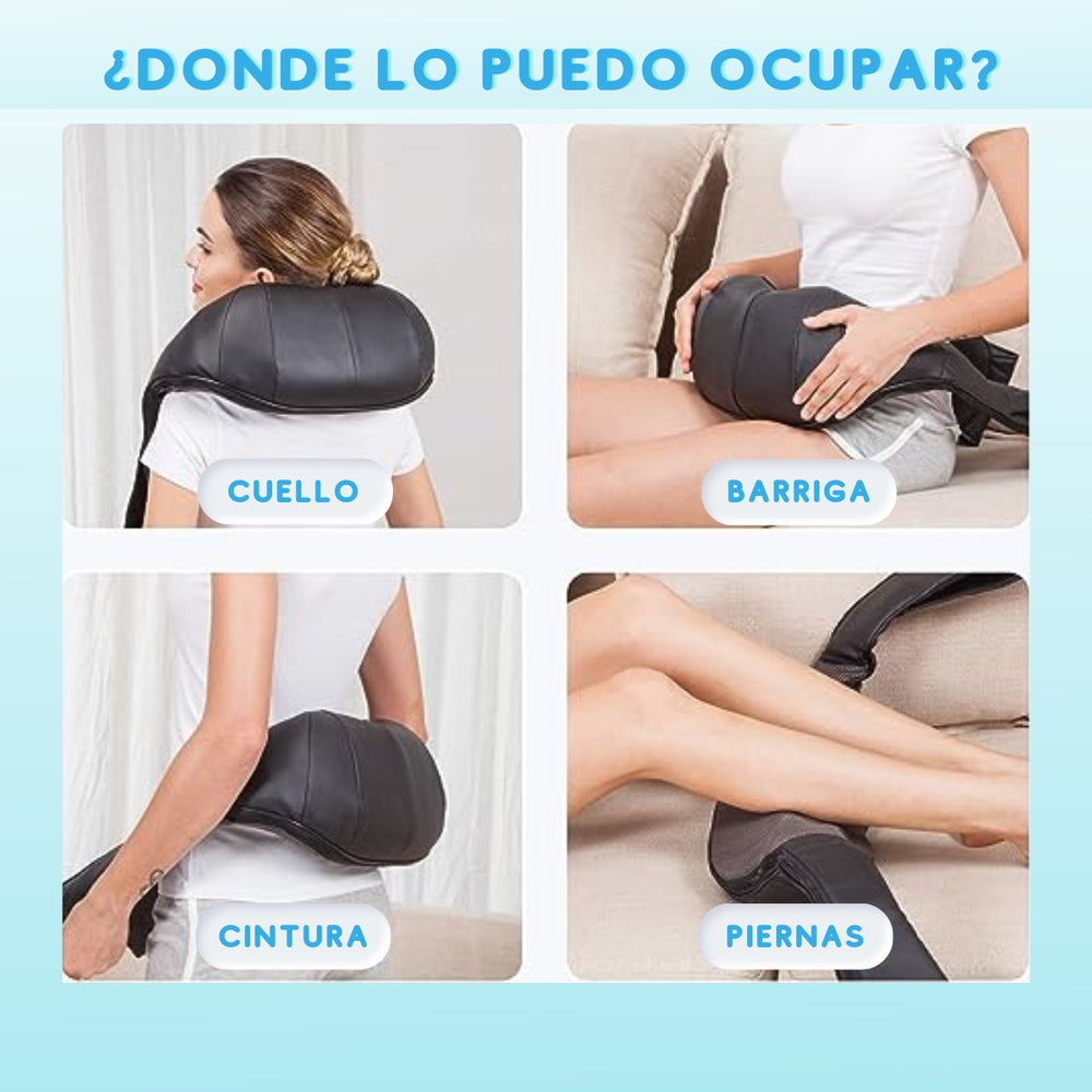 Masajeador Inalámbrico Howell Corporal Para Cuello Hombros