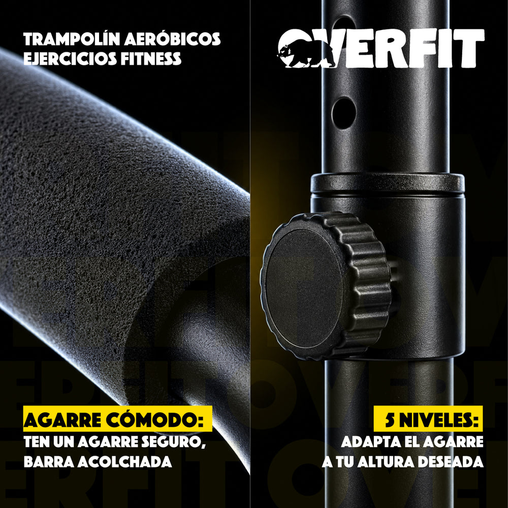 Trampolín Brincolín Aeróbicos Overfit Ejercicio Fitness Yoga
