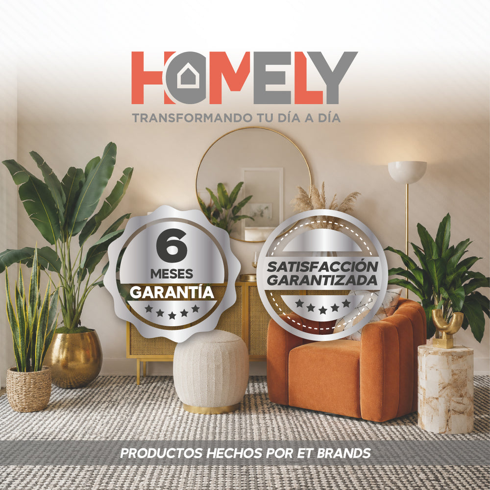 Pack x 6 Individuales De Mesa Circulares Homely Color Cafe