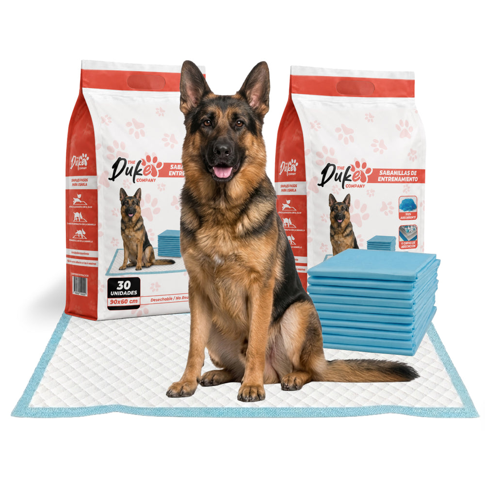 Sabanillas para perro Duke Training Pad 90x60 cm Pack 60 unidades - vista principal