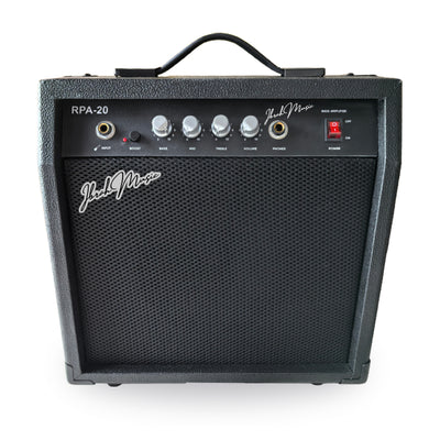 Amplificador Bajo Electrico Ibrah Music 20w Rpa-20 + Boost