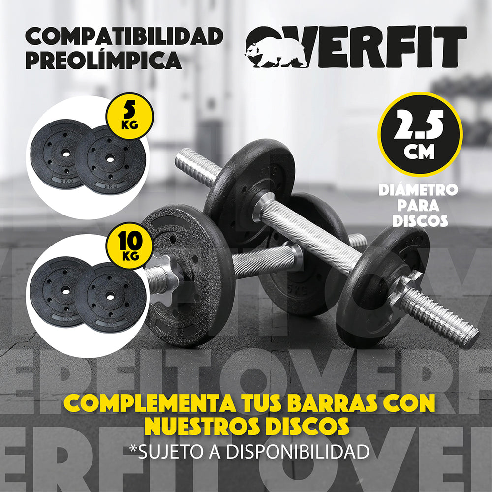 Barras cromadas Overfit 08