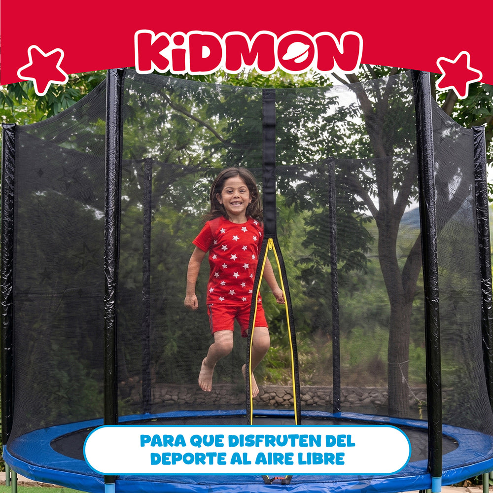 Cama Elastica Para Ninos 2.4 Metros Kidmon Cama Saltarina