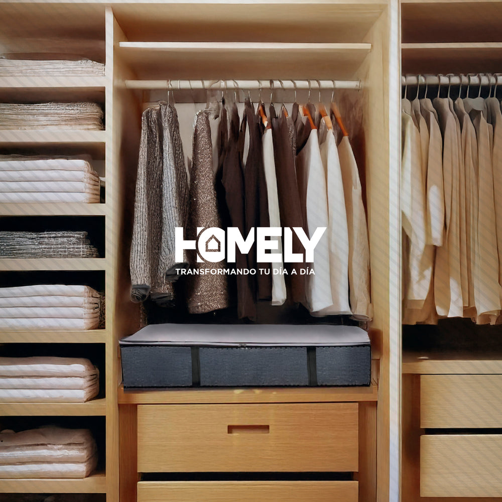 Bolsas Organizadoras Bajo Cama Homely Contenedor 90L Set X2