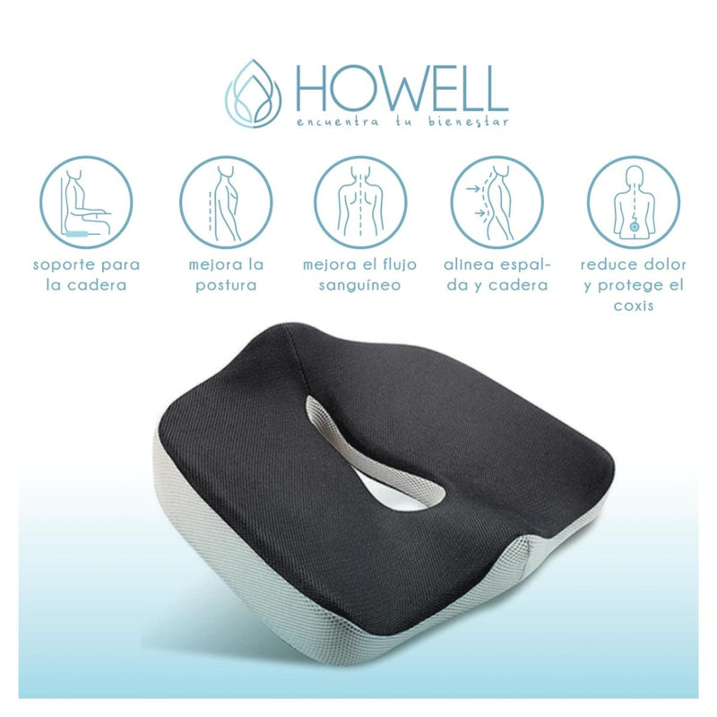 Cojin Ortopedico De Asiento Howell