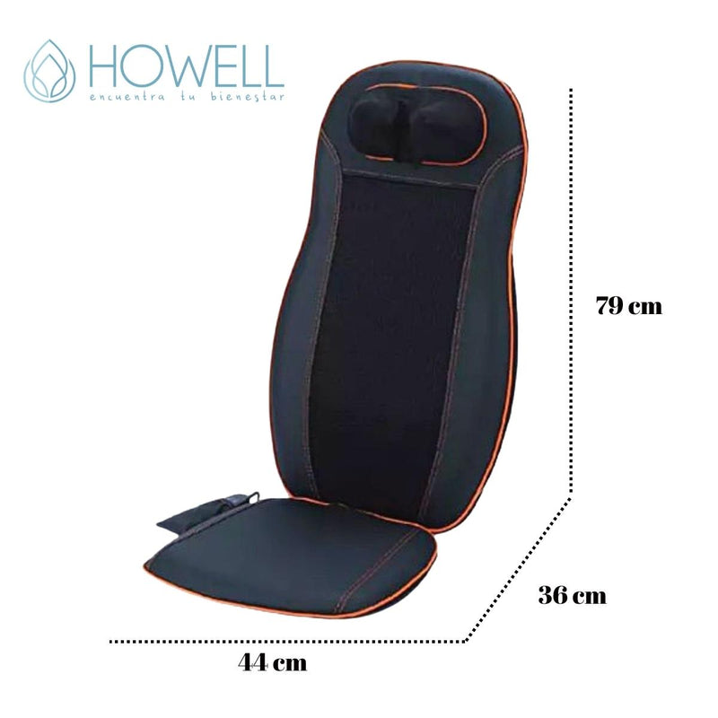 Asiento Masajeador Howell 4 Funciones