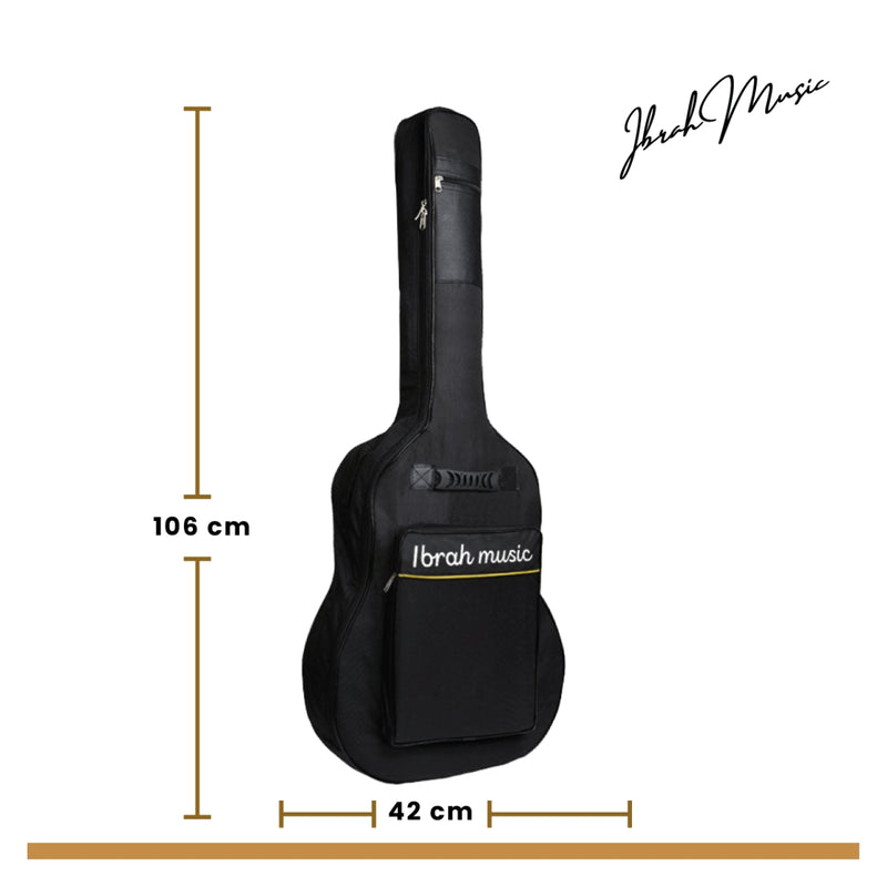 Funda Para Guitarra 39 Pulgadas Ibrah Bolso De Transporte