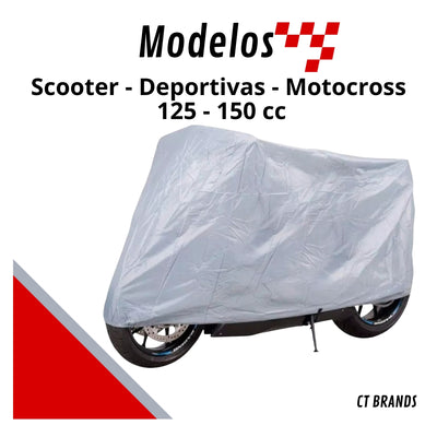 Cobertor Funda Para Moto Impermeable 130 x 230 cm