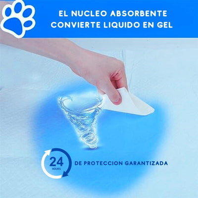 70 Sabanillas Pañales Adiestramiento Mascotas Perro 60x60 cm