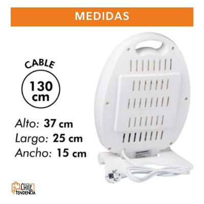 Termoventilador Calefactor Portatil Electrico 800W