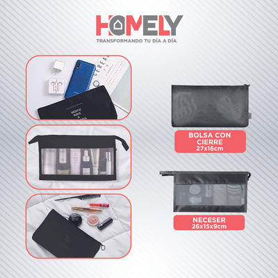 Bolsas Organizadoras Maleta Viaje Homely Set 8 Bolsas