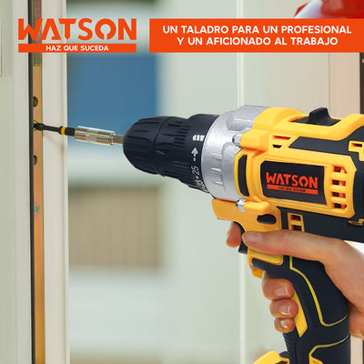 Taladro Inalámbrico Watson 36V + 2 Baterías + Accesorios