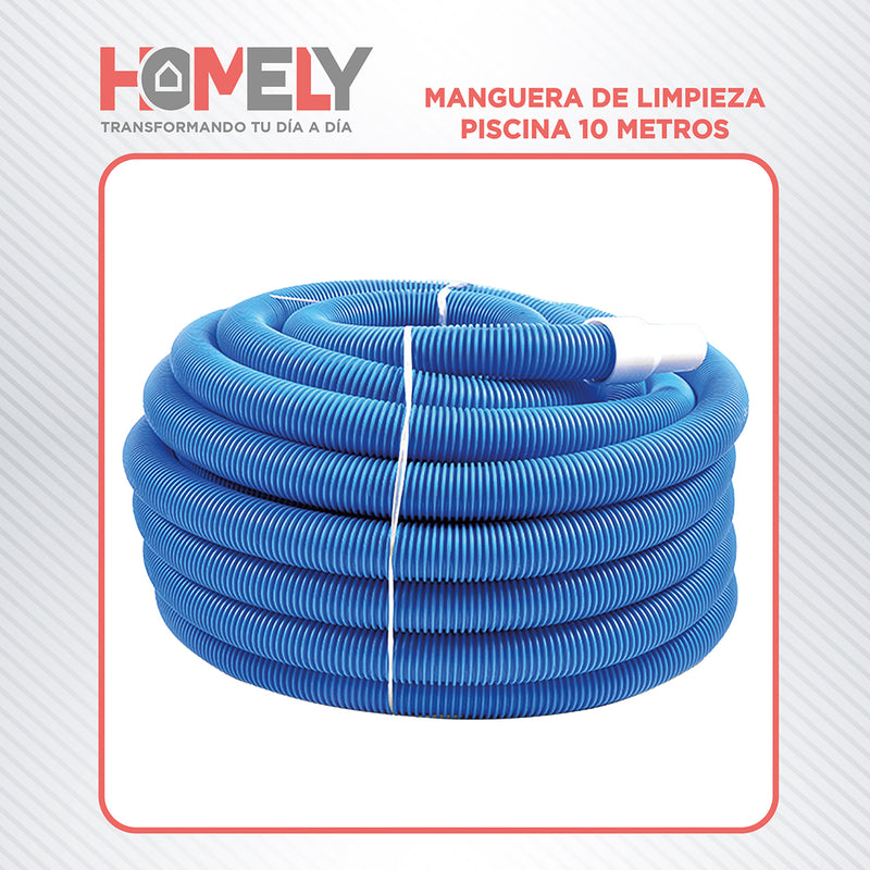 Manguera Para Piscina 10m Limpiafondos Homely PVC 38mm