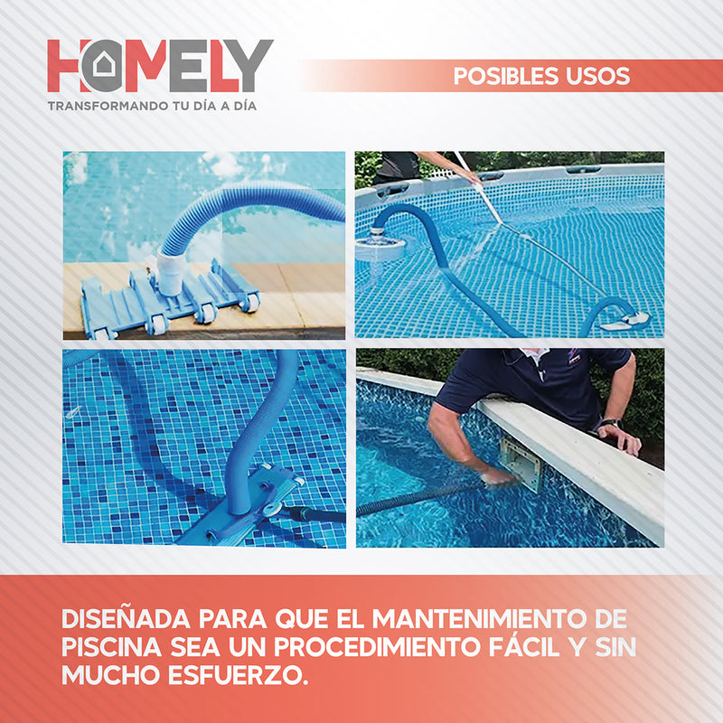 Manguera Para Piscina 10m Limpiafondos Homely PVC 38mm