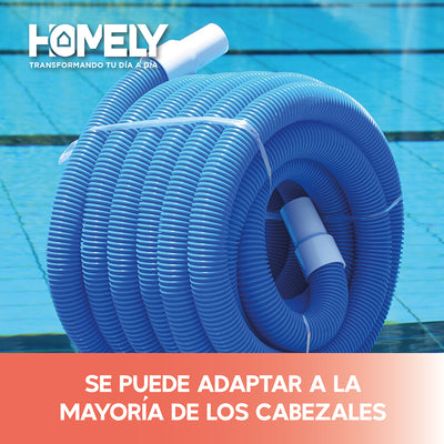 Manguera Para Piscina 10m Limpiafondos Homely PVC 38mm