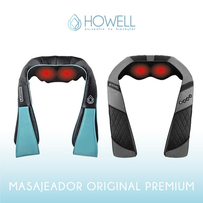 Masajeador De Cuello Espalda Howell Cervical V4 Celeste