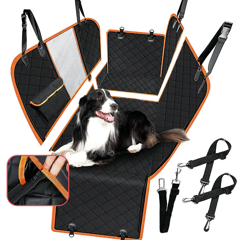 Cubre Asiento Auto Para Mascotas Funda Cobertor Duke 5 en 1