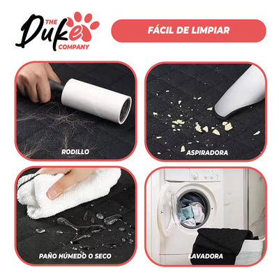 Cubre Asiento Auto Para Mascotas Funda Cobertor Duke 5 en 1