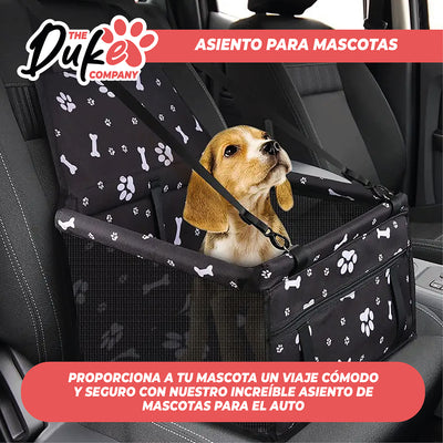 Asiento Para Mascotas Auto Duke Reforzado