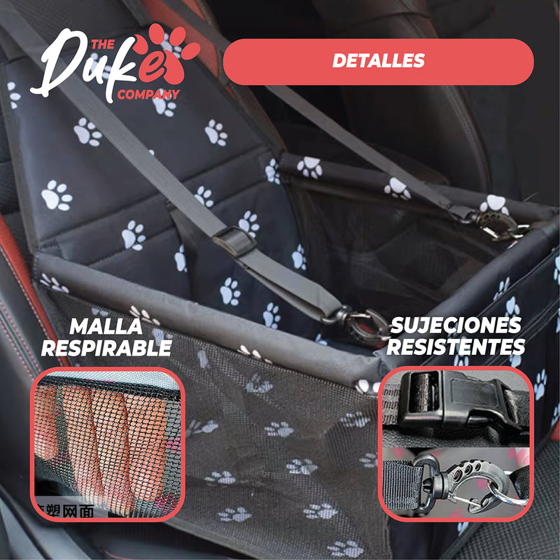 Asiento Para Mascotas Auto Duke Reforzado