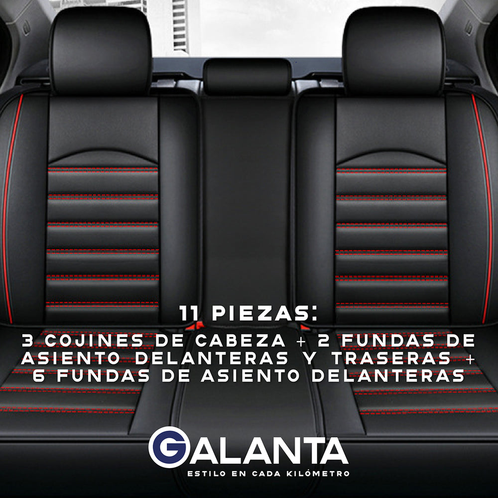 Fundas de Asiento Ecocuero (Set 5 Asientos)
