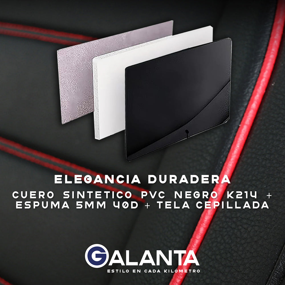 Fundas de Asiento Ecocuero (Set 5 Asientos)