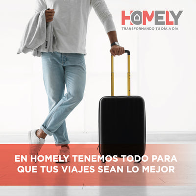 Maletas 10 18 23kg Homely +  Bolso Viaje + Necesser Set